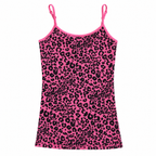 Pink Leopard Print Camisole Top