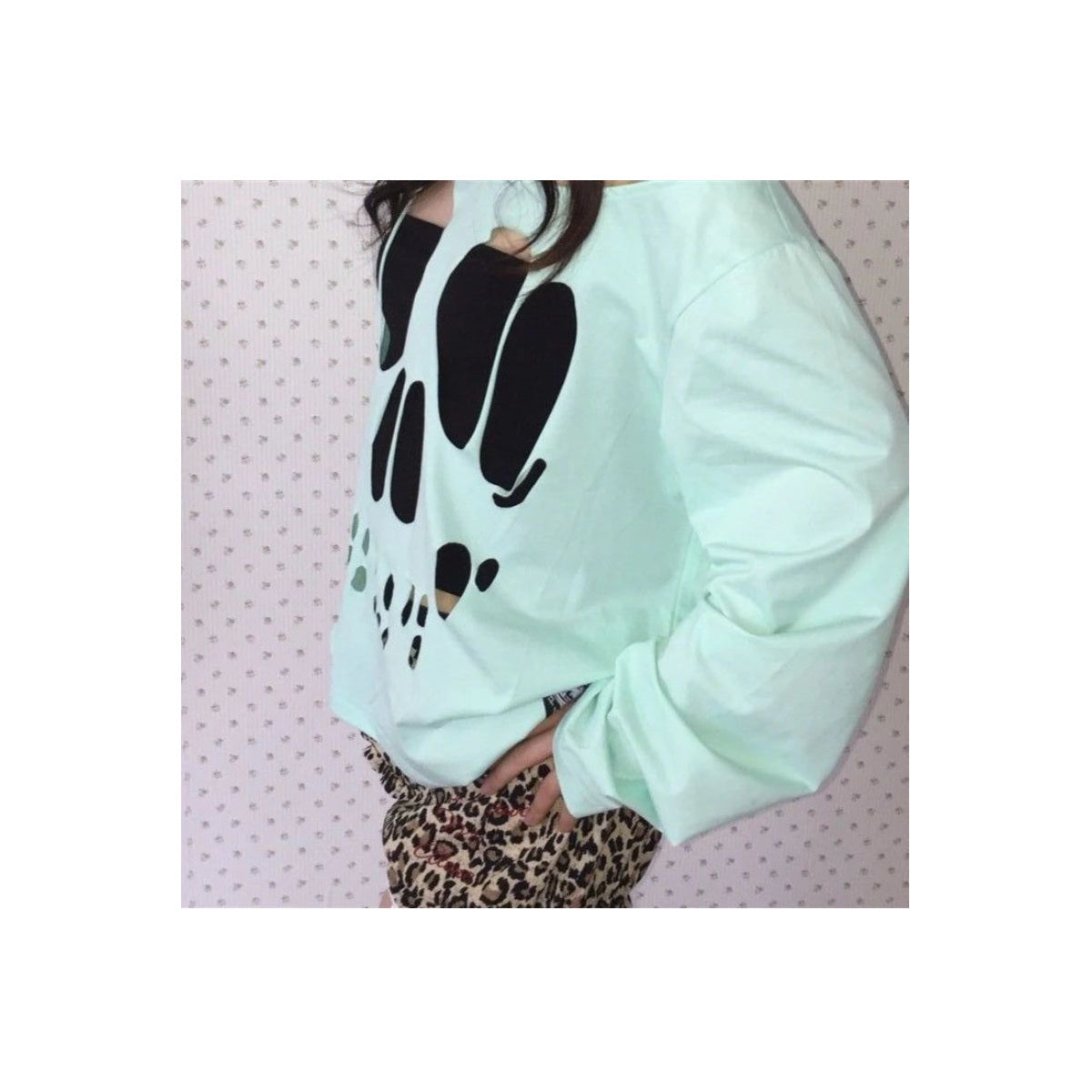 Mint Oversized Two-Piece Set in High Street Style — product detail