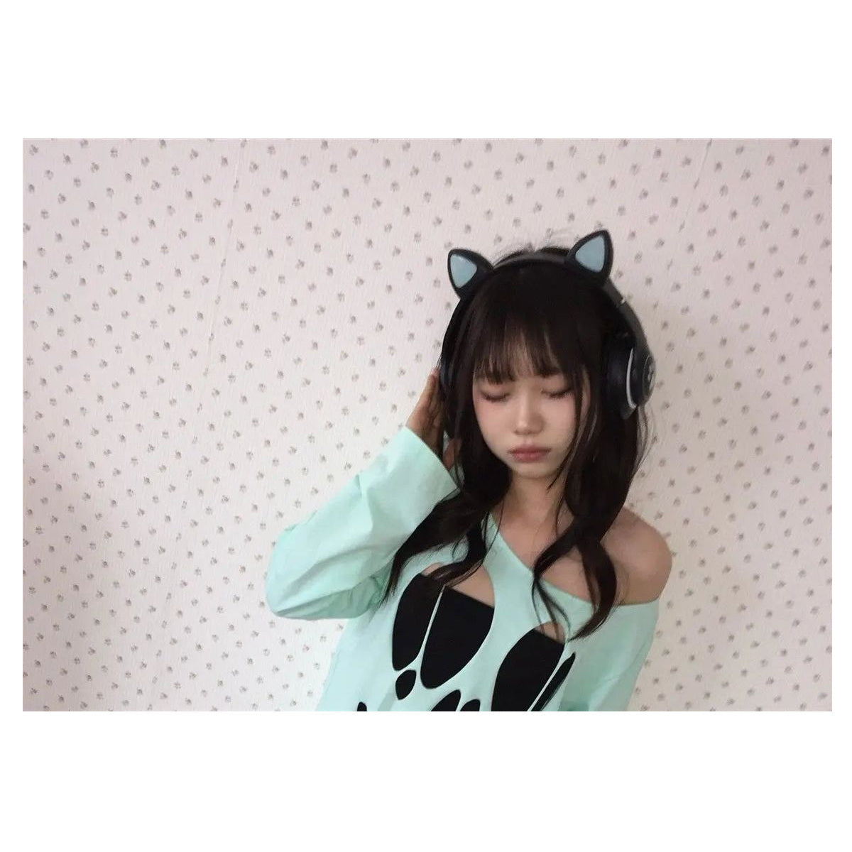 Mint Oversized Two-Piece Set in High Street Style — product view