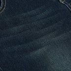 Scene Women’s Black Pinstripe Low-Rise Bootcut Jeans
