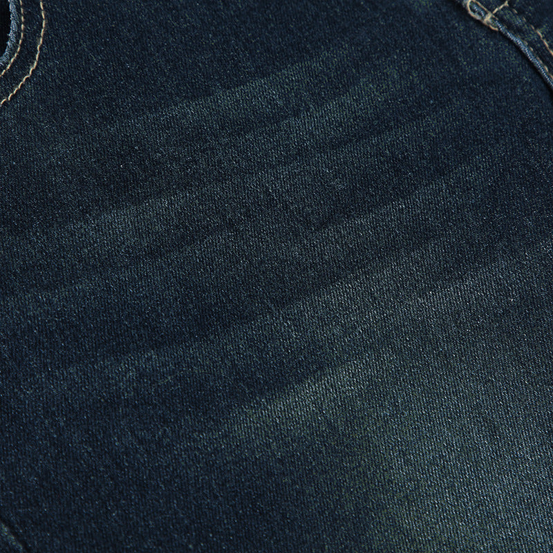 Scene Women’s Black Pinstripe Low-Rise Bootcut Jeans