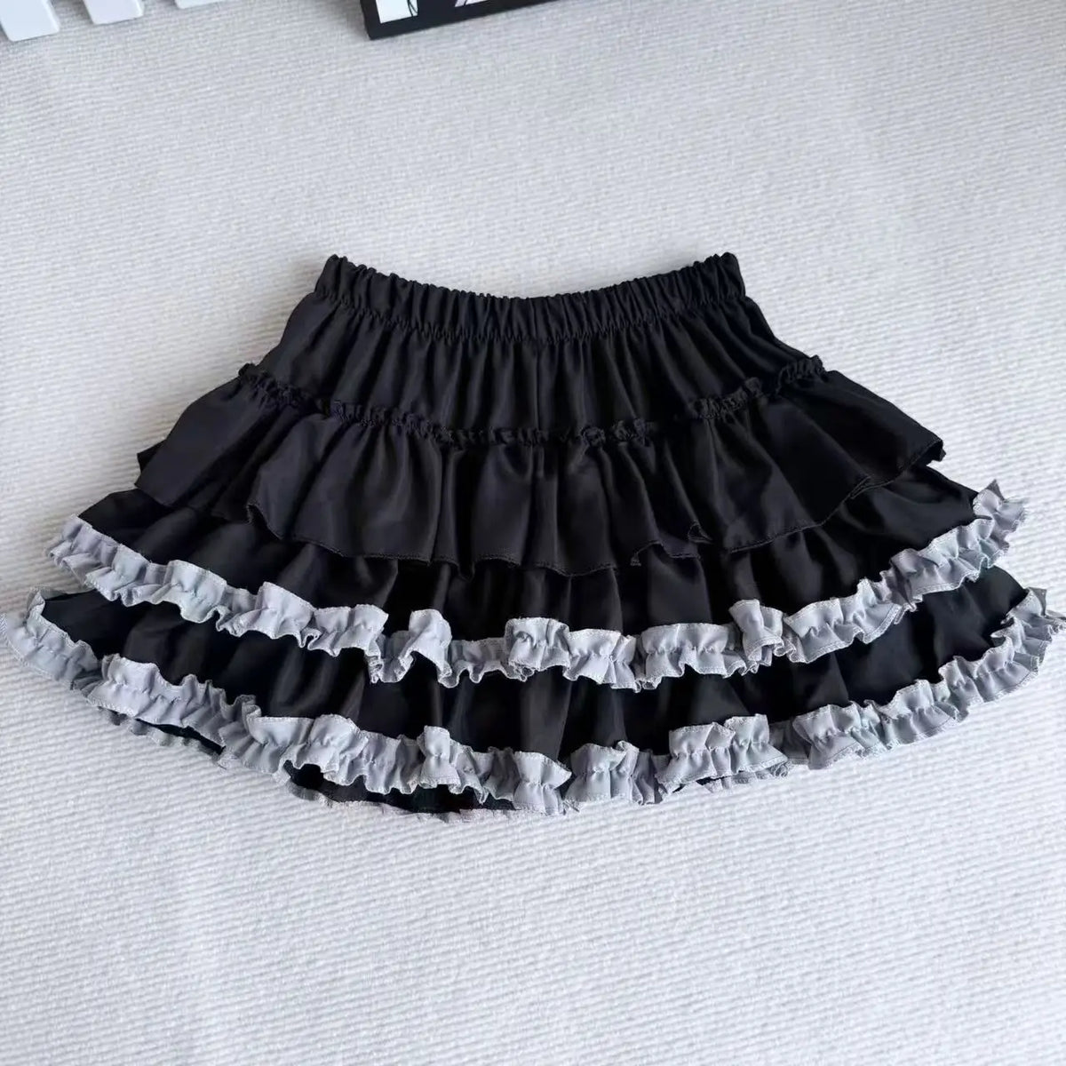 Scene Women's Tiered Ruffle Mini Skirt - One Size