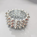 Scene Triple-Layer Studded Spike Bracelet