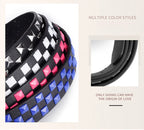 Scene Women's 3.8 cm Studded PU Belt with Metal Buckle