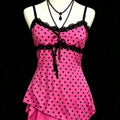 Scene Women's Leopard-Print Lace-Trim Camisole Top