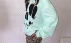 Scene Mint Green Skull Cutout Two-Piece Top Set