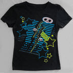 Scene Women’s Geometric Graphic Crew-Neck T-Shirt