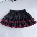 Scene Women's Tiered Ruffle Mini Skirt - One Size