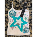 Scene Turquoise Musical-Note Print Camisole