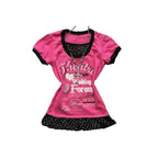 Women's Geometric Polyester T-Shirt — product view